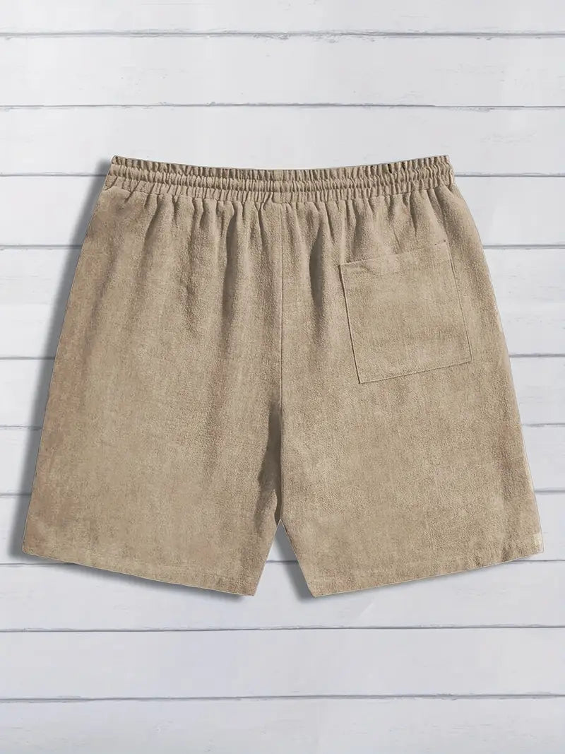 Lässige Leinen-Shorts