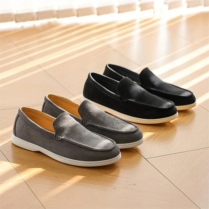 Wildleder-Loafer