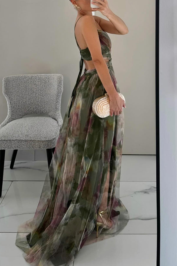 Elegantes langes Kleid