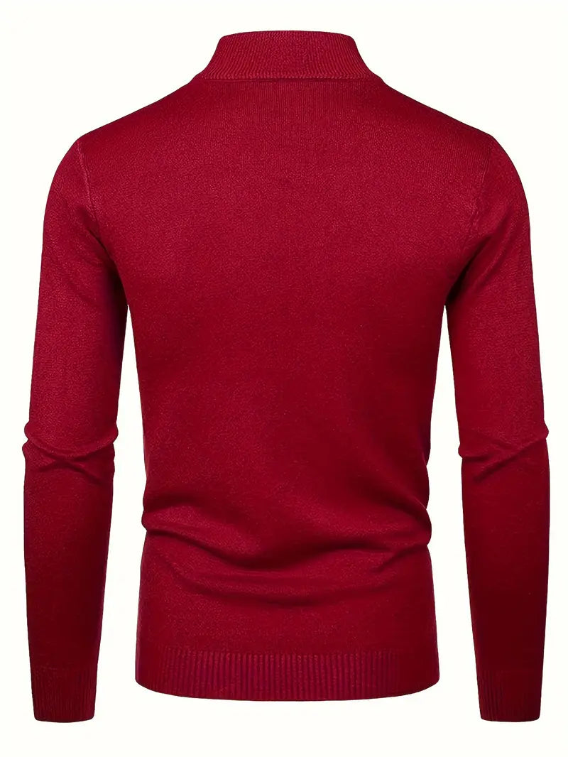 Eleganter Rollkragenpullover