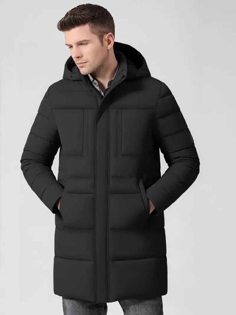 Lange Winterjacke