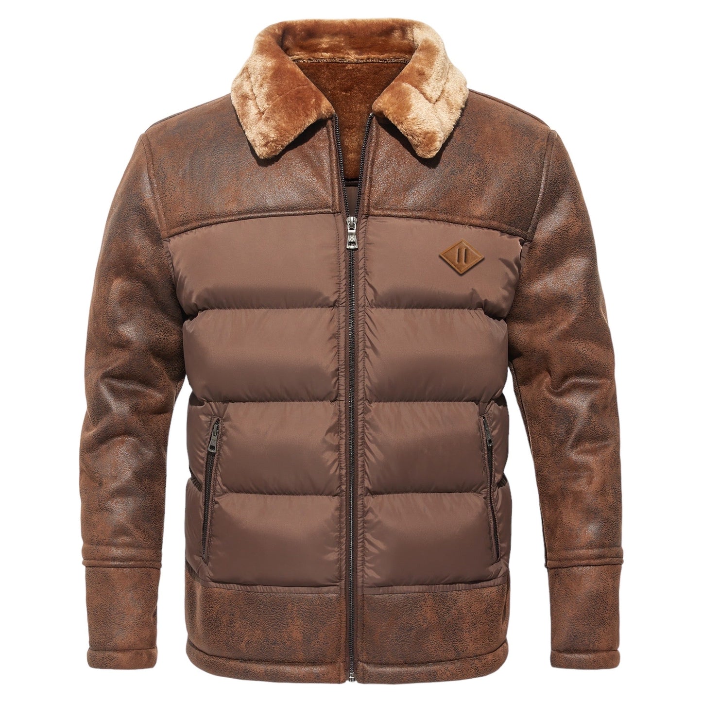 Elegante Jacke mit Fleece-Futter