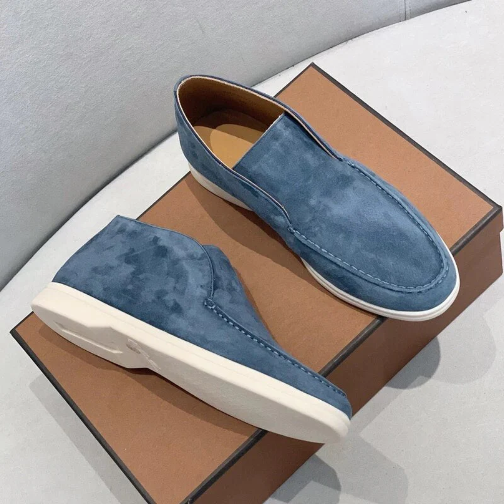 Lässige Wildleder-Loafer
