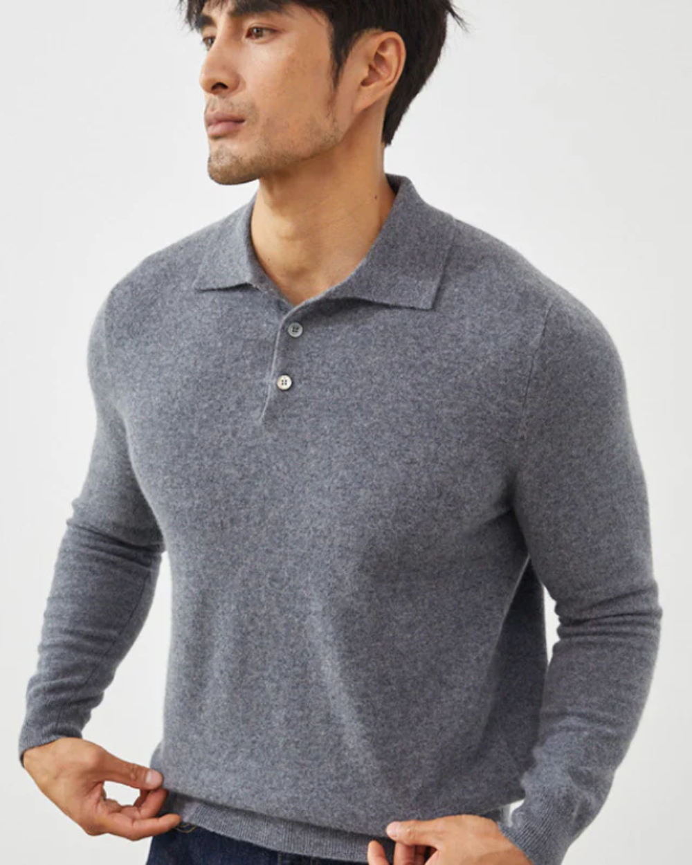 Ponza Kaschmir-Polopullover
