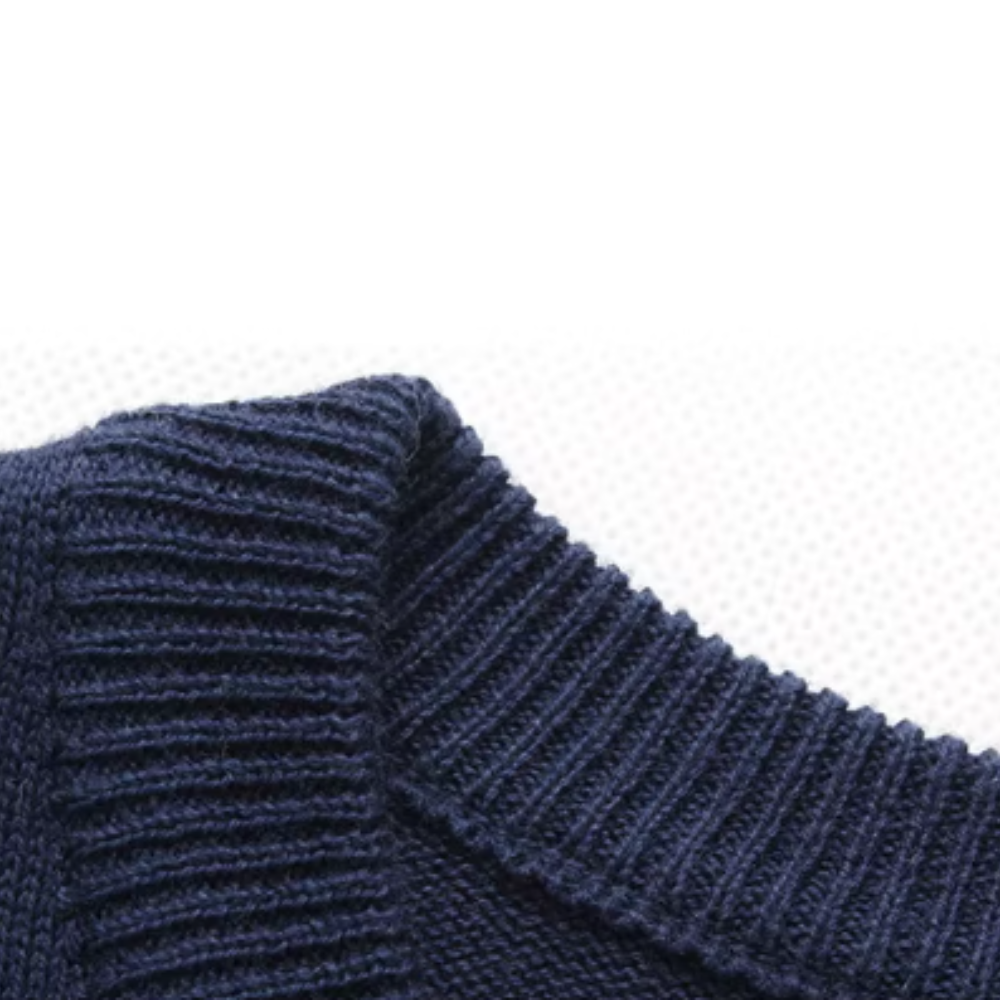 Lässiger Herrenpullover aus Baumwolle