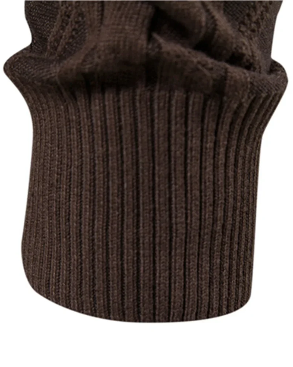 Herren-Luxus-Strickjacke mit Knöpfen