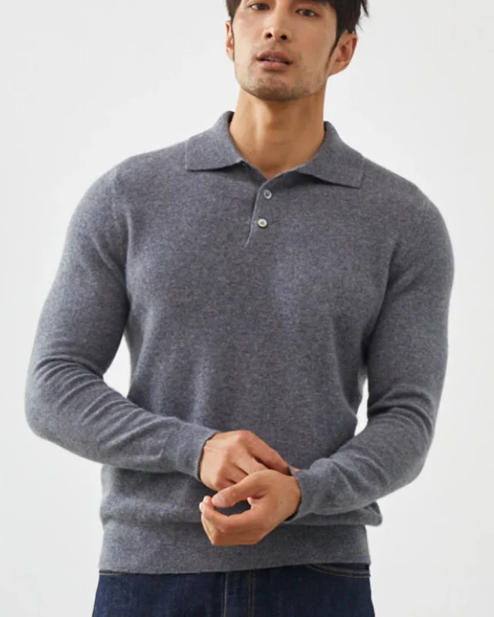 Ponza Kaschmir-Polopullover