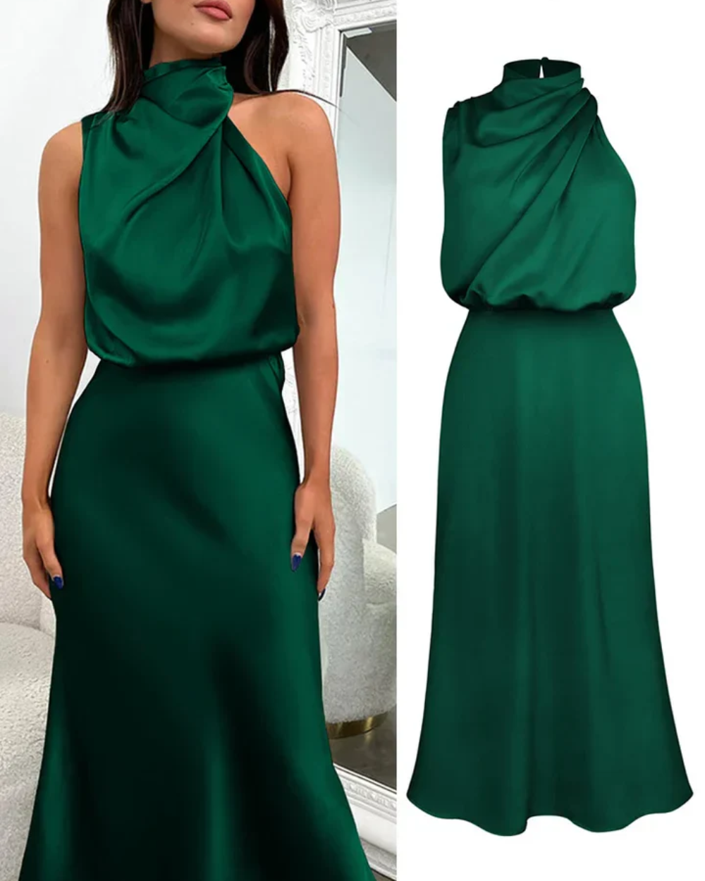 Saint - Tropez Elegantes Cocktailkleid