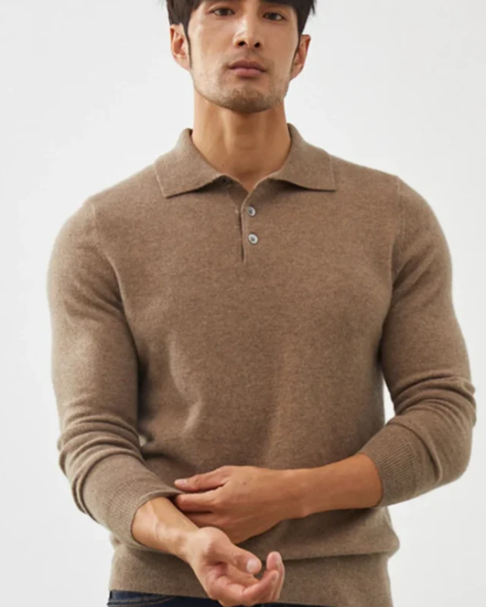 Ponza Kaschmir-Polopullover