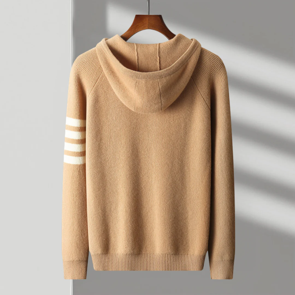 Arezzo Kapuzenpullover aus Merinowolle