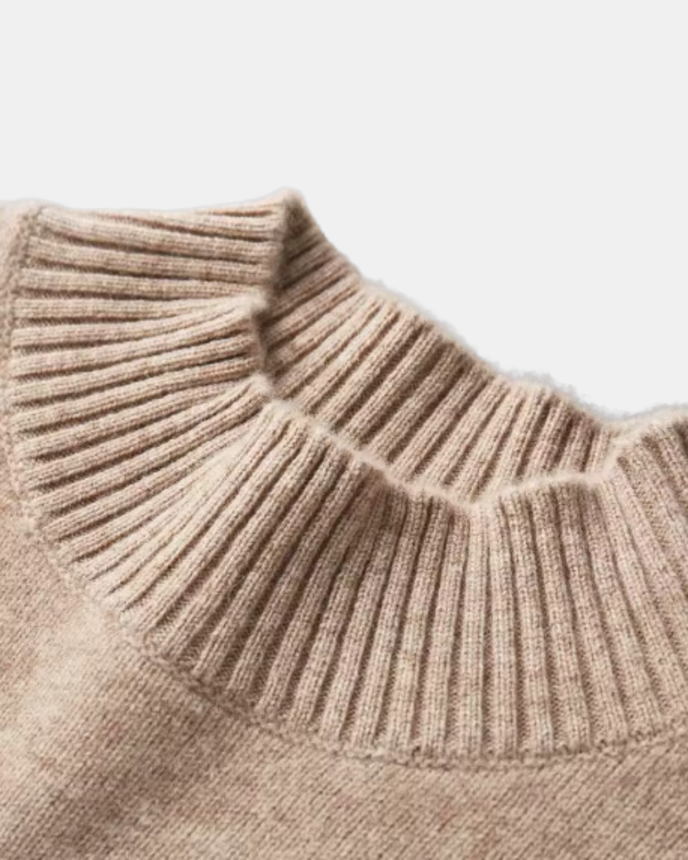 Mercurius Halb-Rollkragenpullover aus Wolle