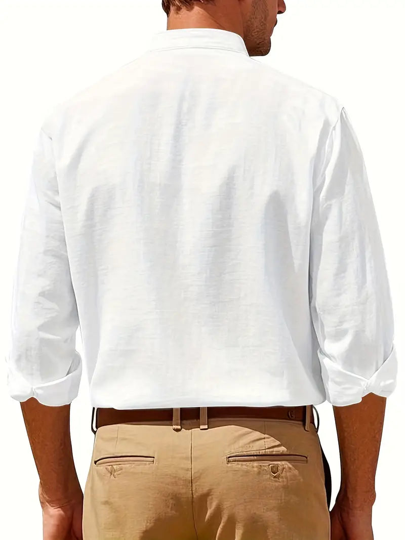 Elegantes Leinenhemd