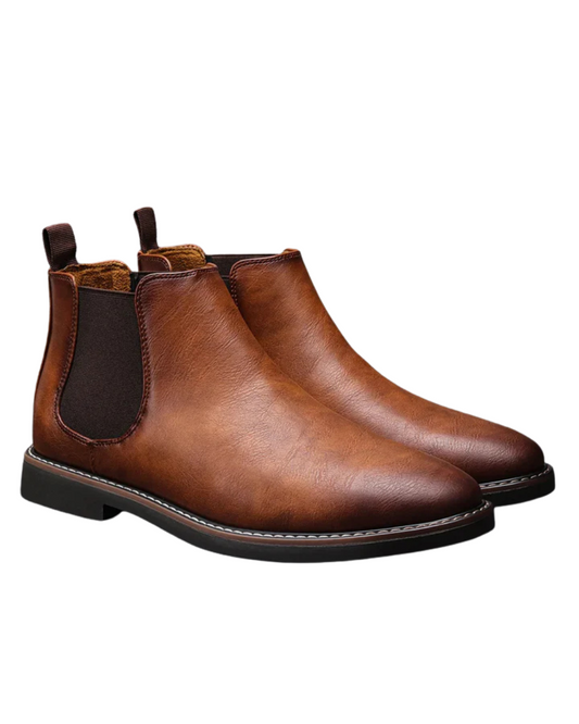 Chelsea-Stiefel aus Zedernholz