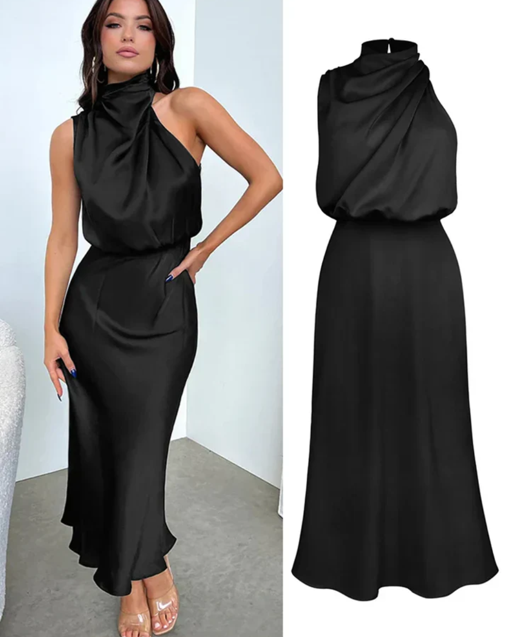 Saint - Tropez Elegantes Cocktailkleid