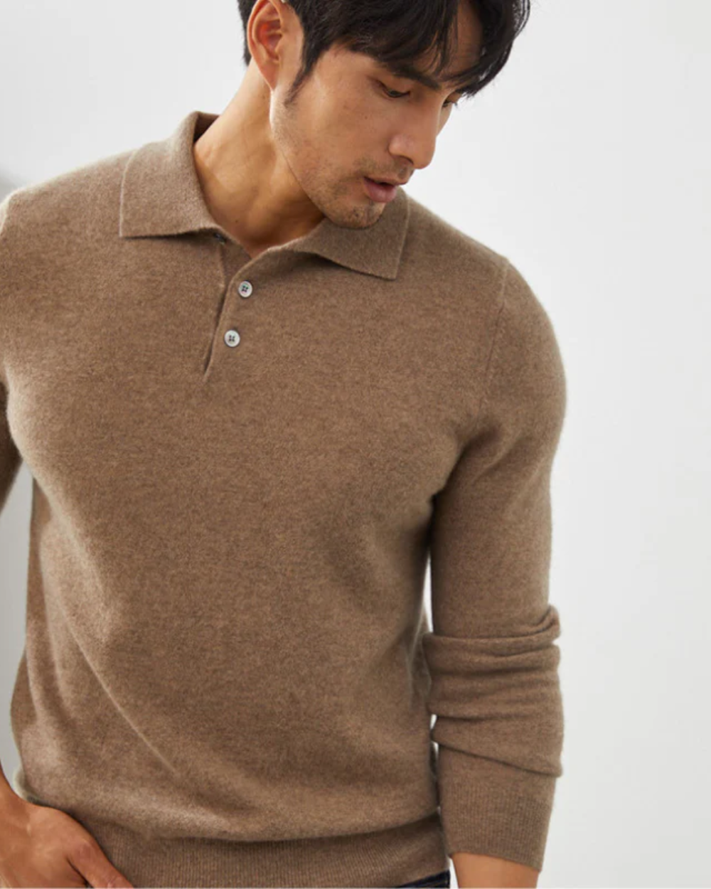 Ponza Kaschmir-Polopullover