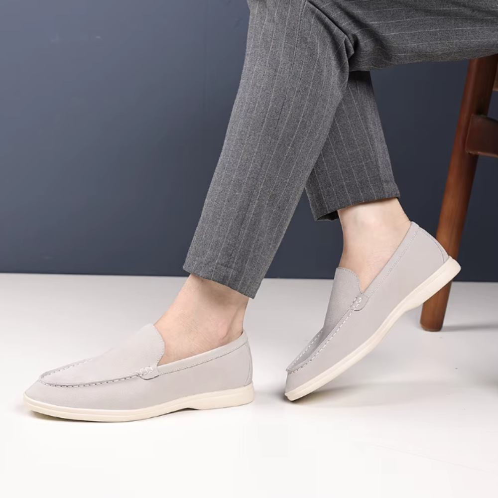 Luxuriöse Wildleder-Loafer