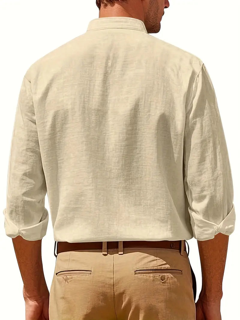 Elegantes Leinenhemd