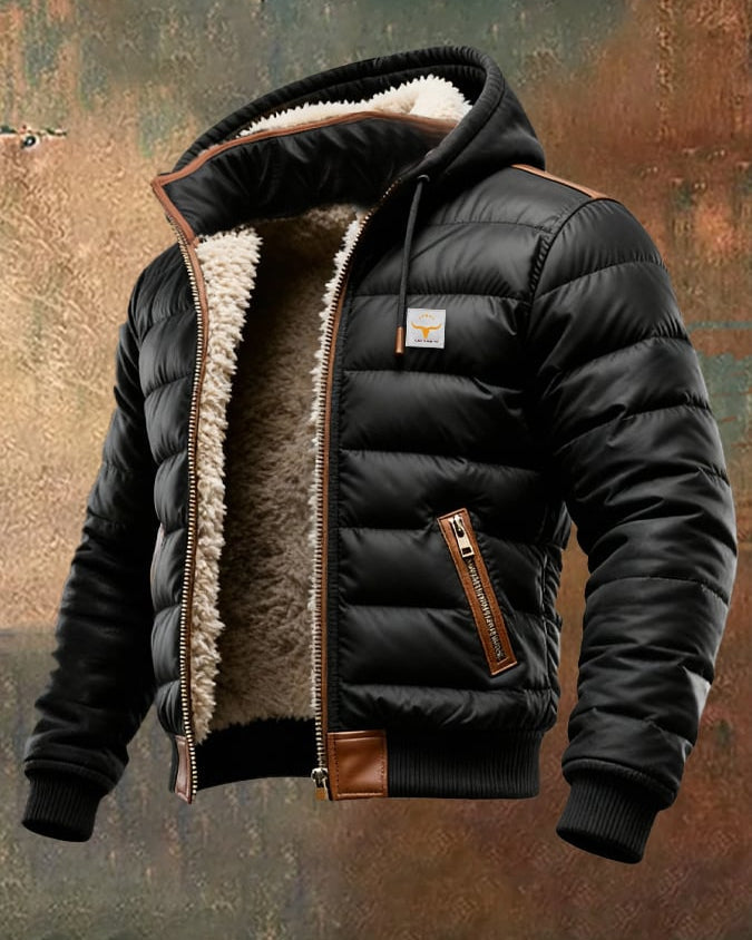 Elegante Jacke mit Fleece-Futter