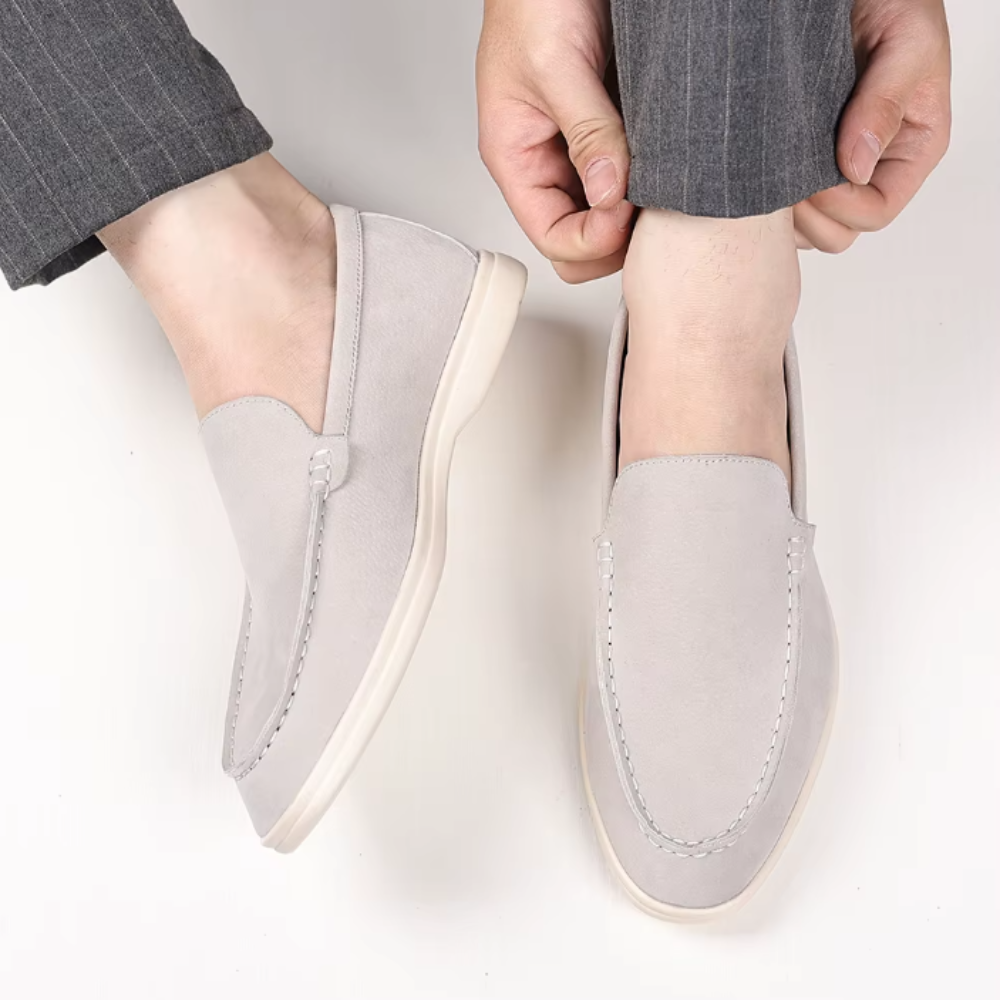 Luxuriöse Wildleder-Loafer