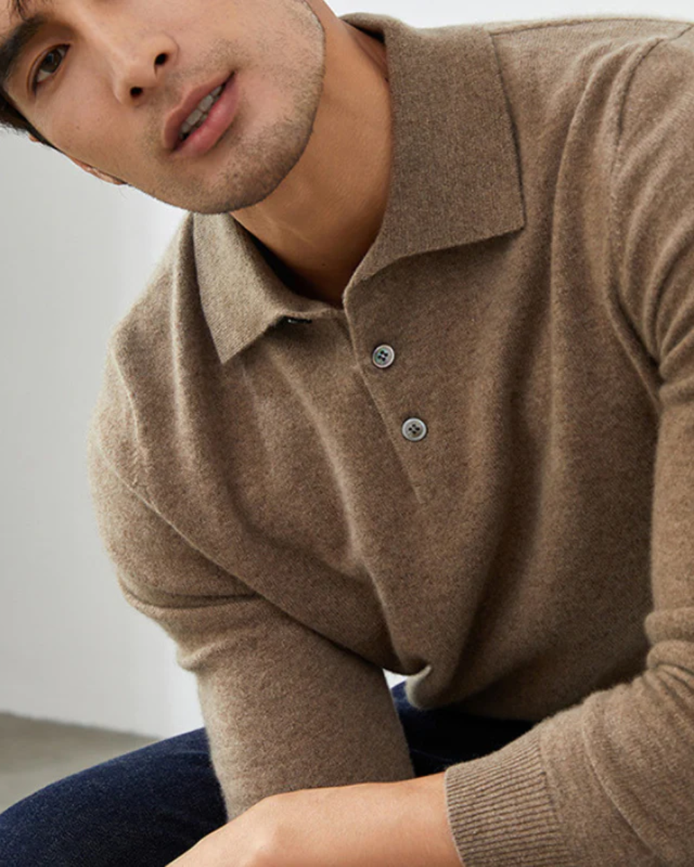 Ponza Kaschmir-Polopullover
