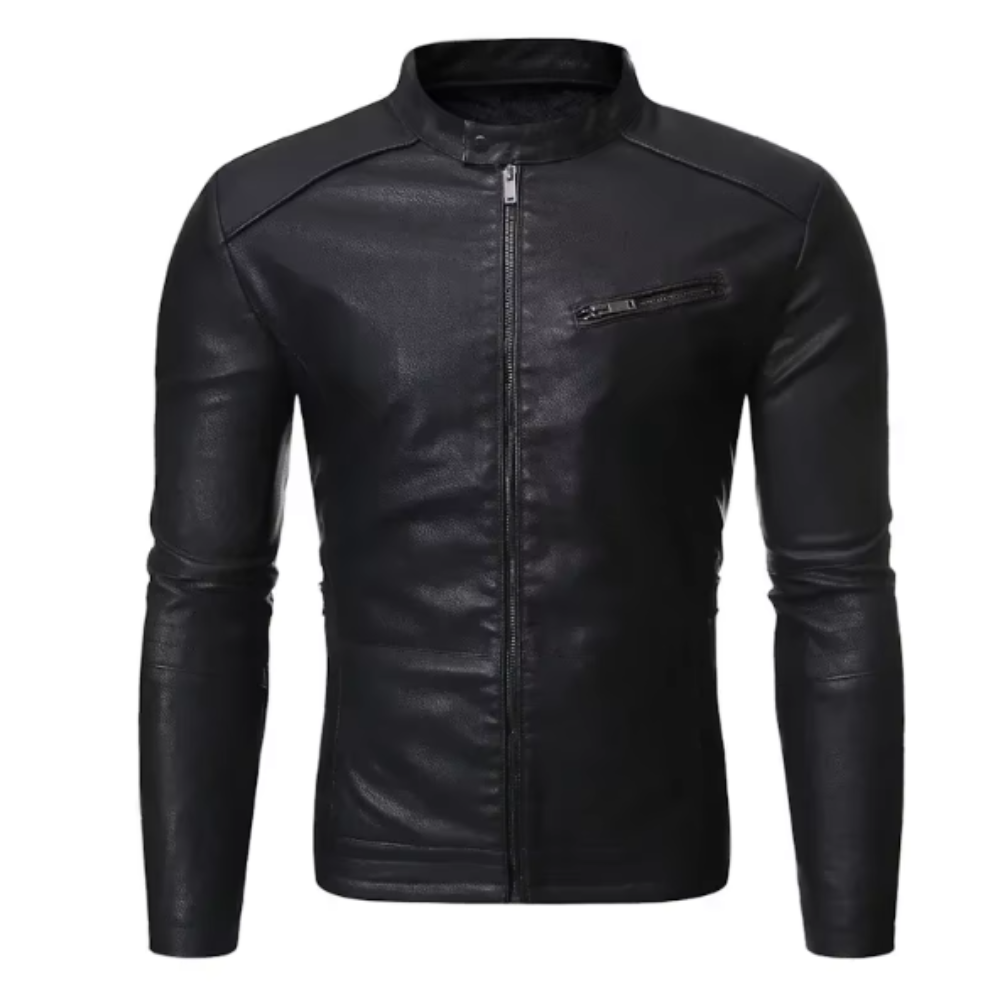 Elegante Lederjacke