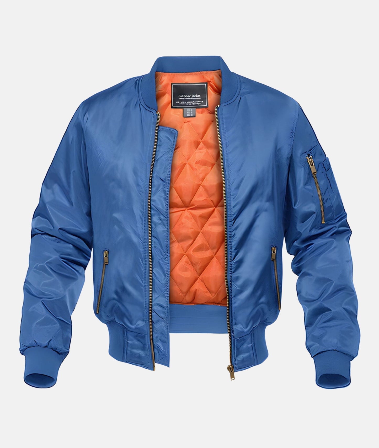 Elegante gepolsterte Bomberjacke