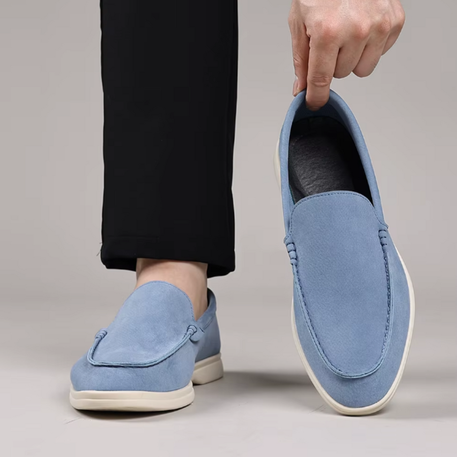 Klassische Wildleder-Loafer