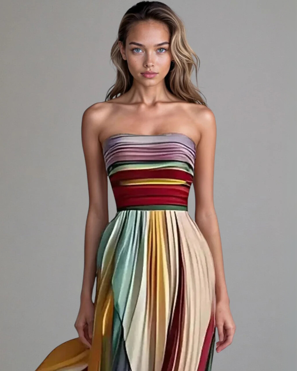 Elegantes ärmelloses Kleid
