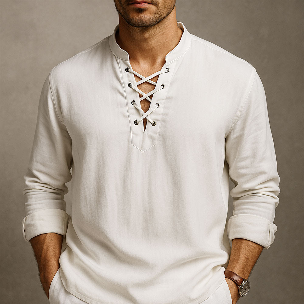 Elegantes Strandhemd