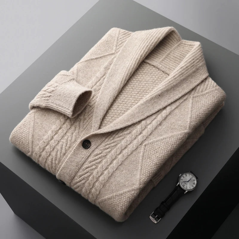 Savoca Strickjacke aus Merinowolle