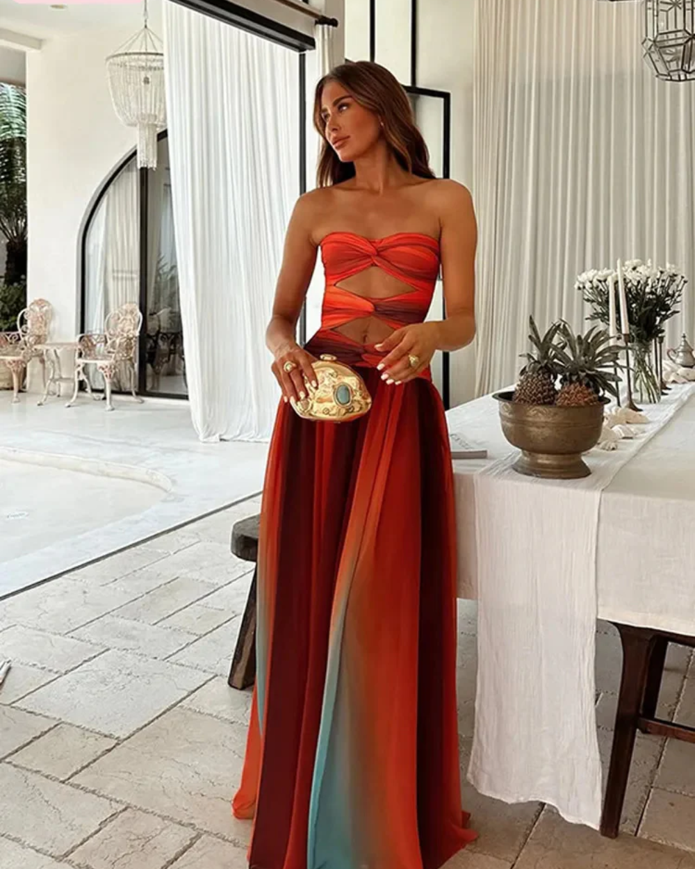 Valentina Elegantes Maxikleid