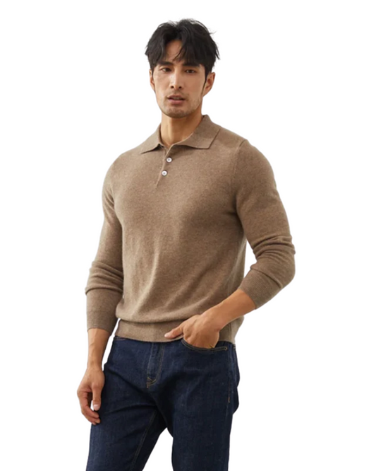 Ponza Kaschmir-Polopullover