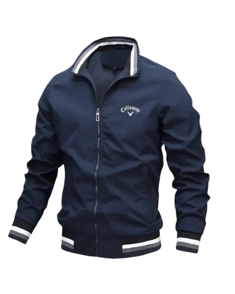 Lässige Jacke mit Reißverschluss