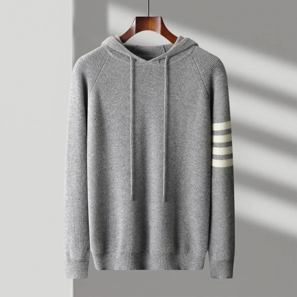 Arezzo Kapuzenpullover aus Merinowolle