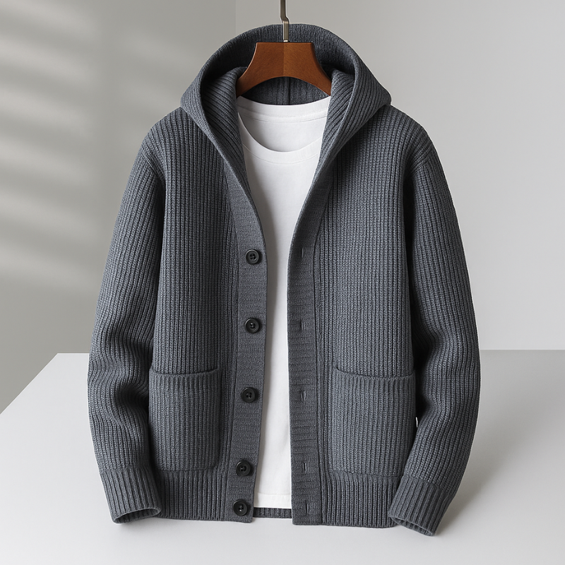 Premium Herren Strickjacke