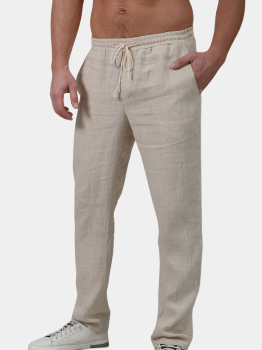 Elegante Leinenhosen