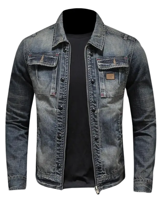 Premium-Denim-Jacke