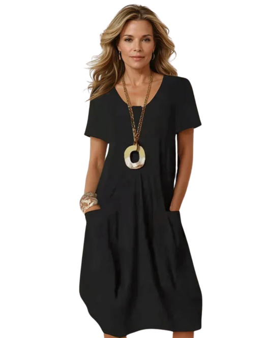 Elegantes, bauchfreies Kleid