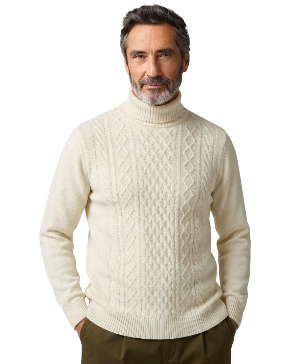 Saint-Tropez Wollrollkragenpullover