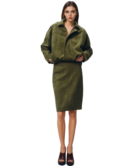 Wildlederjacke