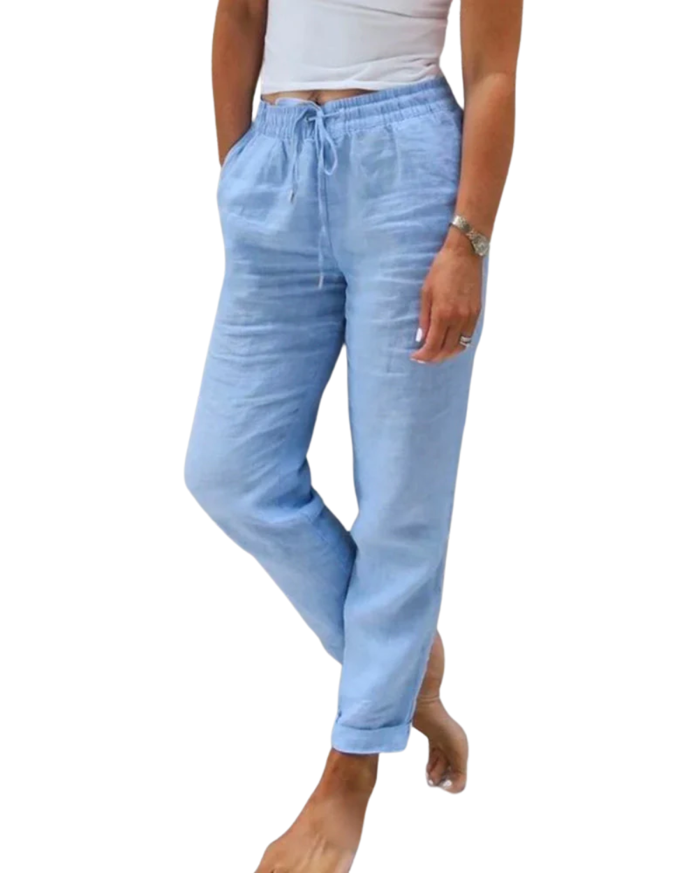 Bequeme Leinenhosen