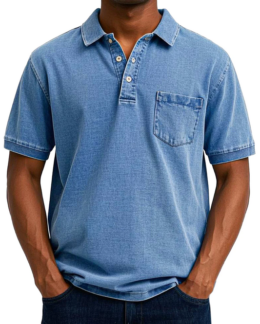 Vintage-Polo für Männer