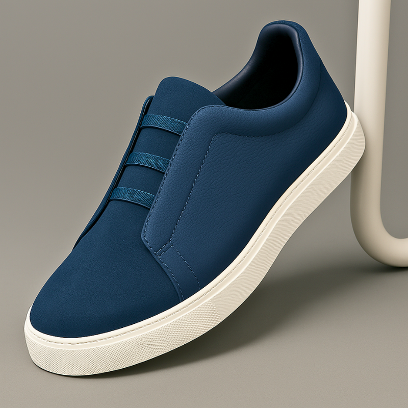 Premium Leder Turnschuhe