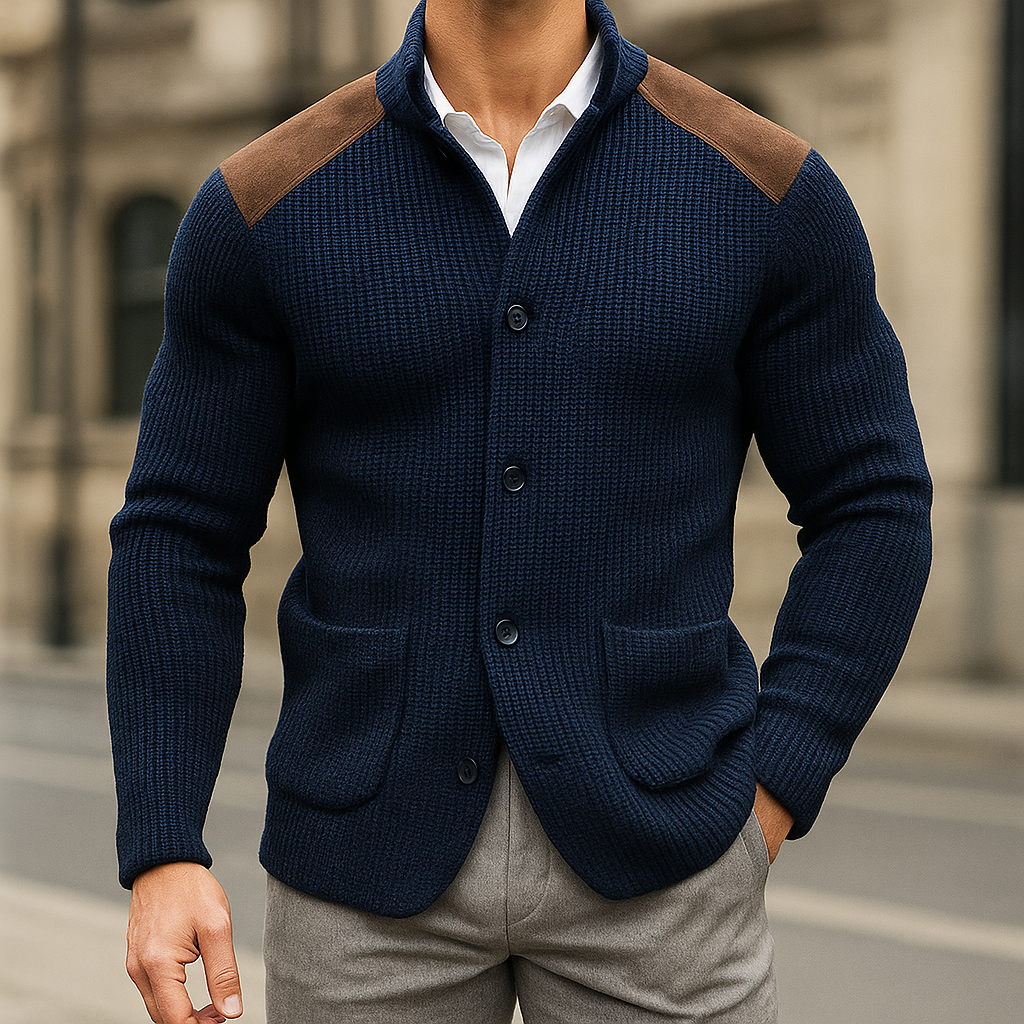 Eleganter Strickblazer