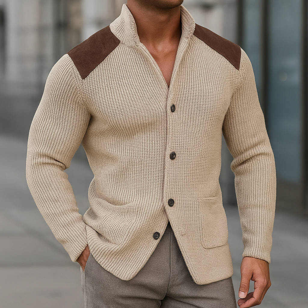 Eleganter Strickblazer