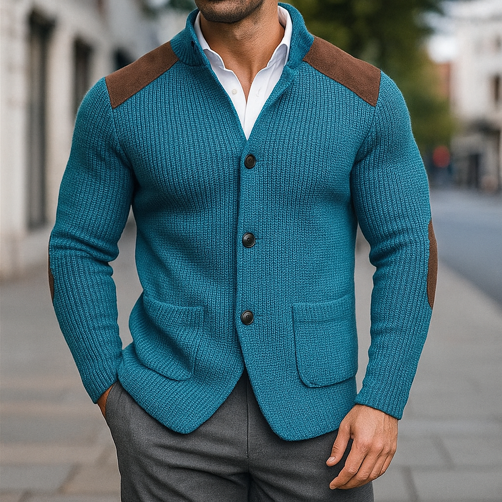 Eleganter Strickblazer