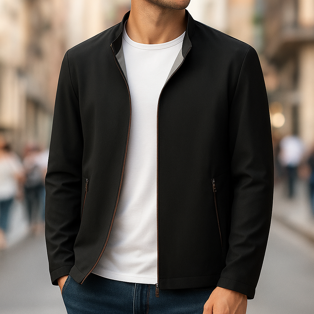 Elegante Jacke mit Reißverschluss