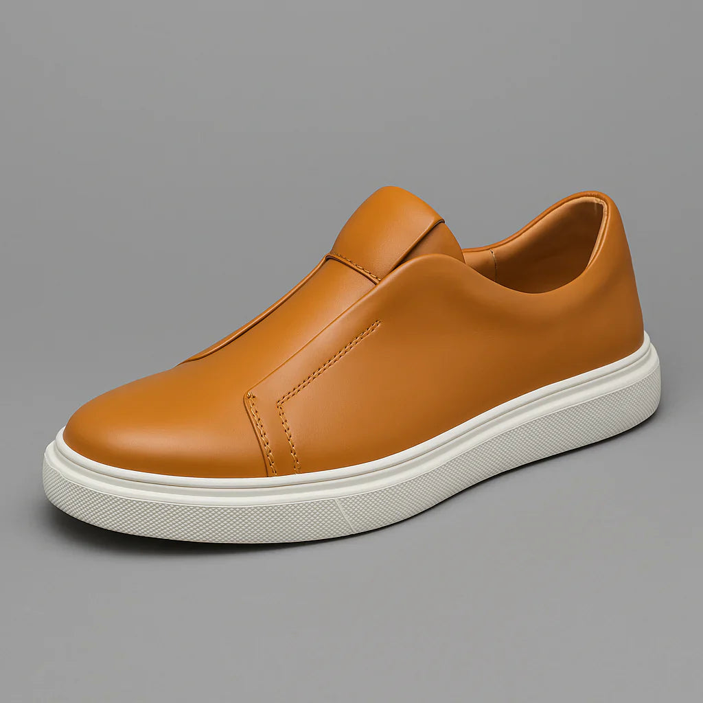 Elegante Lederschuhe zum Hineinschlüpfen