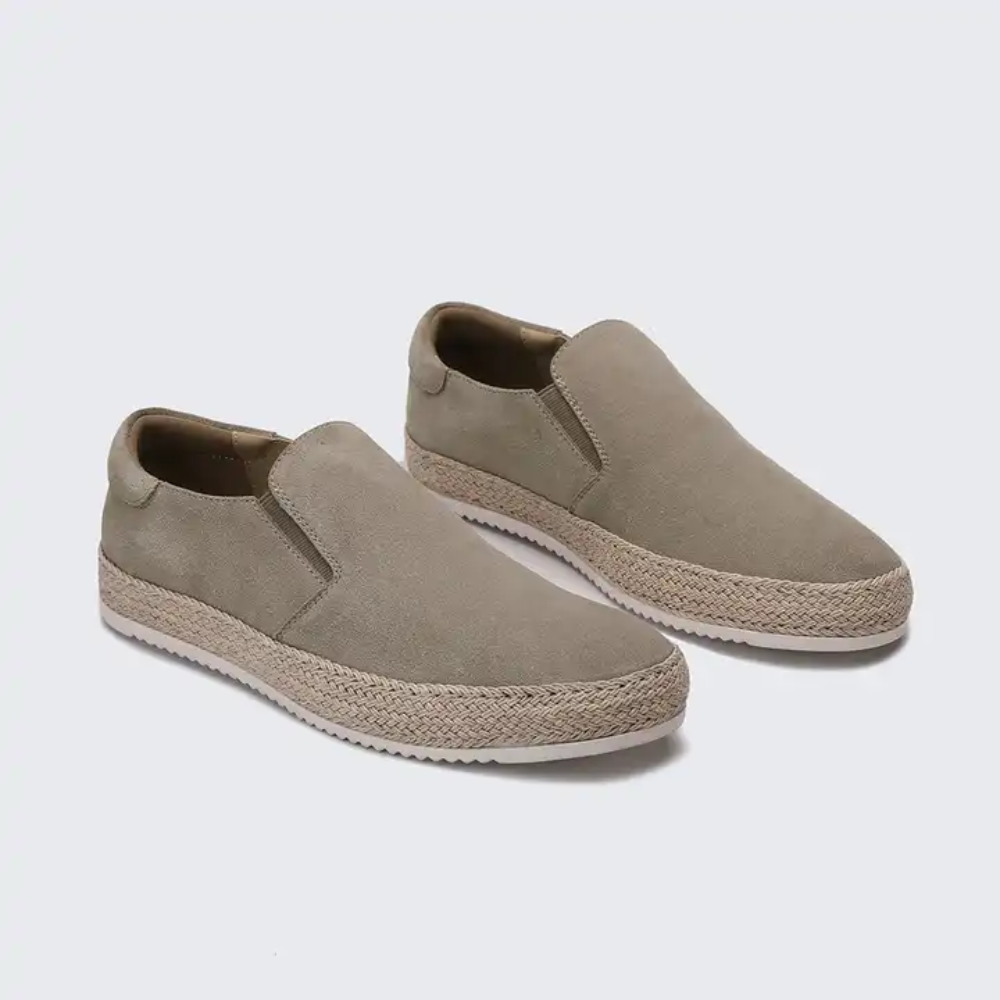 Sommer-Loafers aus Wildleder
