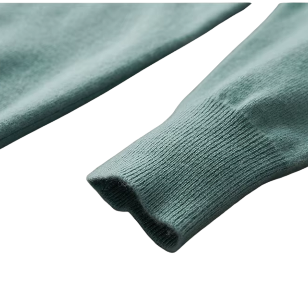 Pullover mit V-Ausschnitt aus Wolle